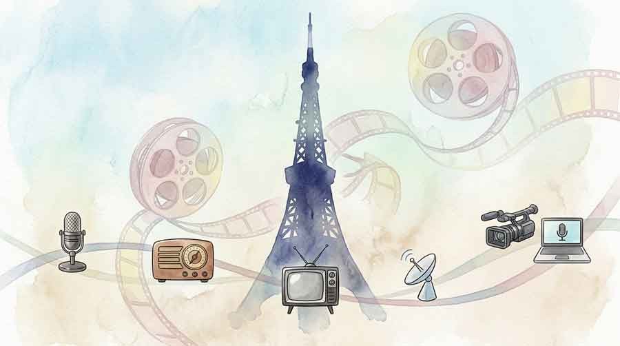 NHK大阪放送局制作の朝ドラの歴史を思わせる資料イメージ