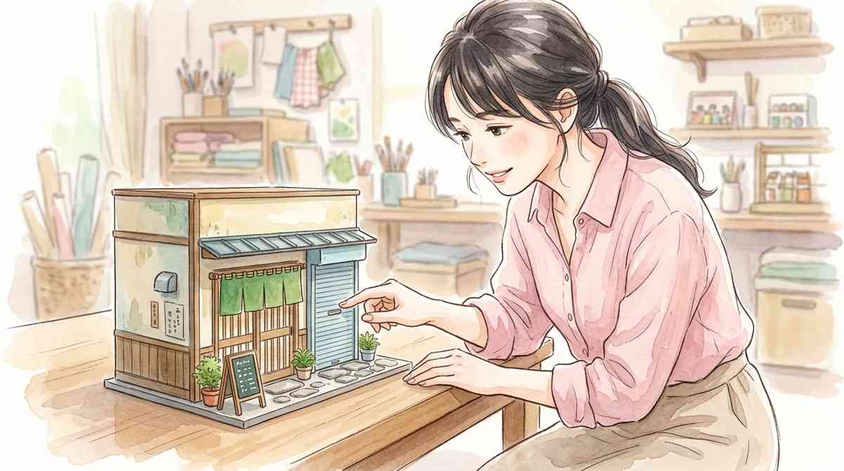 加盟店への影響を整理し見つめる女性