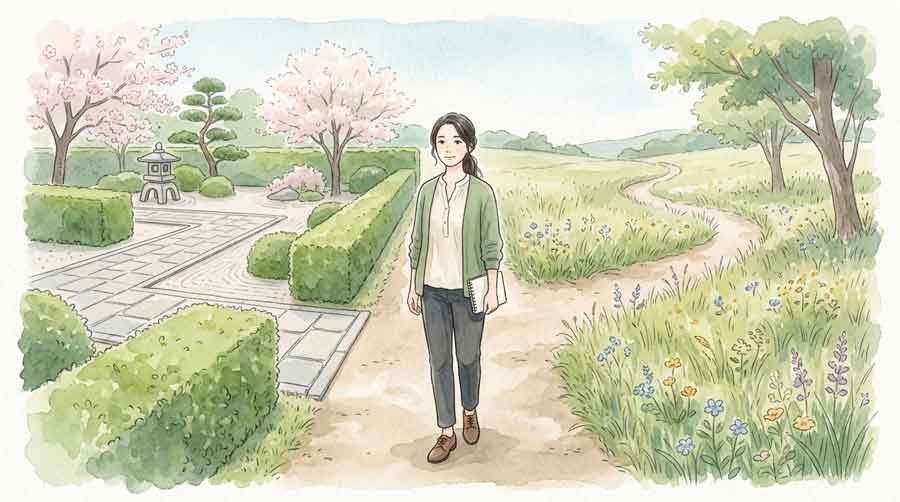 森保采配と大岩采配の違いを図解のように見せるベンチと戦術ボードのシーン