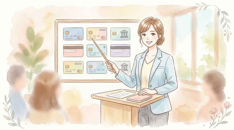 抽選 優遇枠 ぴあカード セゾンカード LEncoreカード 当選確率 分析する女性が比較している