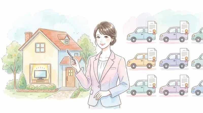 世帯契約と事業所契約の違いを整理するイメージ
