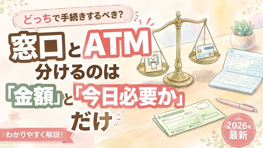 スマートフォンのゆうちょ通帳アプリで生体認証の設定を確認する女性