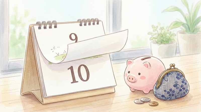 2026年10月の法改正資料を読み込む知的な女性