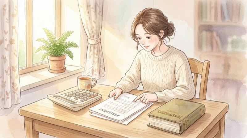 当せん金付証票法の条文をイメージする資料と電卓
