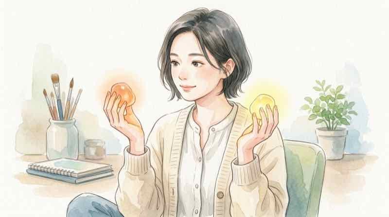 ドーパミンと報酬系の働きを示す脳のイメージ