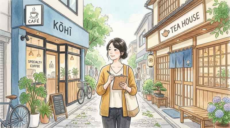 スターバックスとゴンチャの競争構造を比較する資料