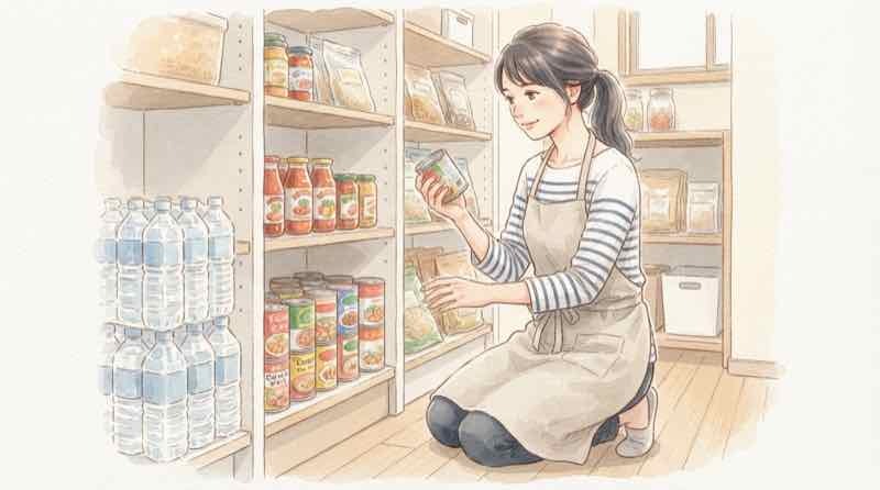 防災庁と消防庁の違いをやさしく解説するイメージ。組織図の資料を手に微笑む知的な女性
