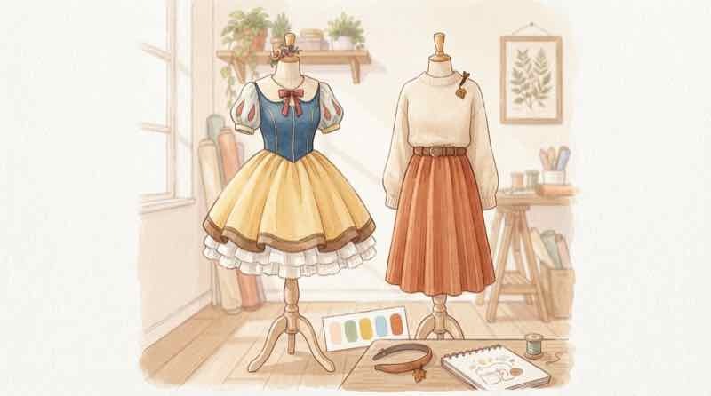 全身仮装とバウンドの違いと2026年10月前半に着られる服を調べるイメージ