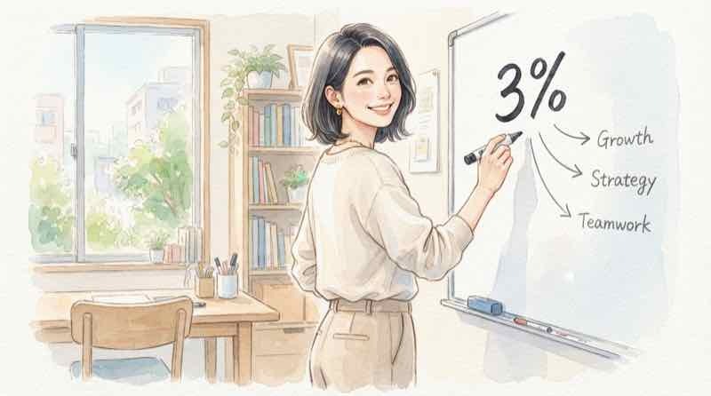 長期金利3%はなぜ起きたのかを整理して解説するイメージ